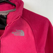 Pink North Face Fleece Jacket Women's Medium