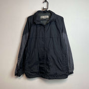 Black Columbia Raincoat Men's Medium