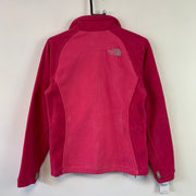 Pink North Face Fleece Jacket Women's Medium