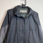 Black Columbia Raincoat Men's Medium