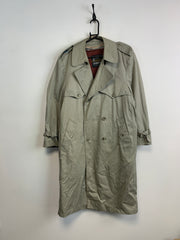 Khaki London Fog Trench Coat Men's L/XL