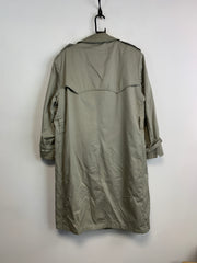 Khaki London Fog Trench Coat Men's L/XL