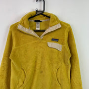 Yellow Patagonia Fleece Women's Small