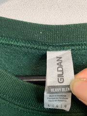 Green Gildan Sweatshirt Men's Large