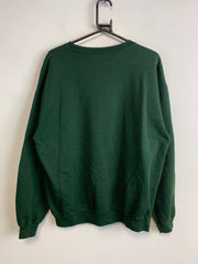 Green Gildan Sweatshirt Men's Large