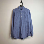 Vintage Blue Ralph Lauren Button up Shirt Men's Large