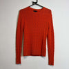 Orange Cable Tommy Hilfiger Sweater Knit Jumper Womens Medium