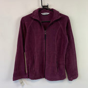 Purple Columbia Fleece Jacket Women's Medium