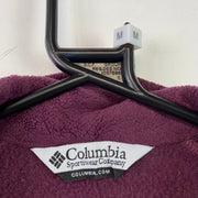 Purple Columbia Fleece Jacket Women's Medium