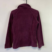 Purple Columbia Fleece Jacket Women's Medium