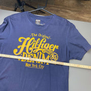 Navy Tommy Hilfiger T-Shirt Men's Medium