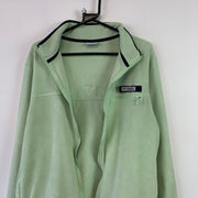 Mint Green Columbia Fleece Jacket Men's Medium