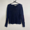 Navy Tommy Hilfiger Knit Jumper Sweater Womens Large