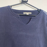 Navy Tommy Hilfiger Knit Jumper Sweater Womens Large