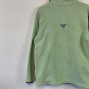 Mint Green Columbia Fleece Jacket Men's Medium