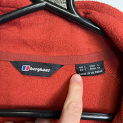 Red Berghaus Fleece Large