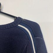 Navy Tommy Hilfiger Knit Jumper Sweater Womens Large