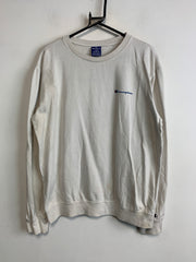 White Champion Sweatshirt Men's Large