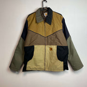 Multicolour Carhartt Reworked Workwear Jacket Men's Large