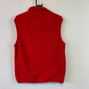 Red Patagonia Fleece Vest Men's Medium