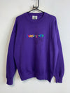 Vintage Purple Lee Sweatshirt Women's XL