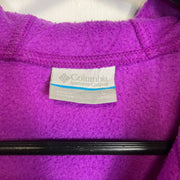 Purple Columbia Fleece Womens Large