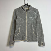 Grey North Face Fleece Womens Small