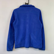 Blue Nike Fleece Jacket Women's Large