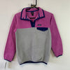 Pink and Grey Patagonia Fleece Girl's Medium