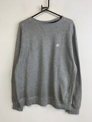 Grey Starter Sweatshirt Men's Medium