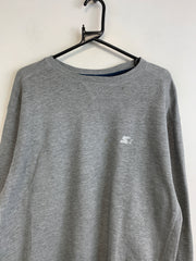 Grey Starter Sweatshirt Men's Medium