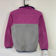 Pink and Grey Patagonia Fleece Girl's Medium