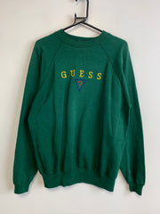 Green Guess Sweatshirt Men's Medium