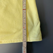 Yellow North Face Quarter zip Fleece Girl's XL