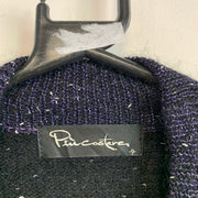 Purple Knitwear Sweater Women's Medium