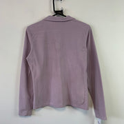 Purple North Face Quarter zip Fleece Women's Medium