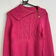 Pink Chaps Knitwear Sweater Men's Medium