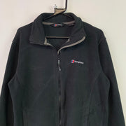 Black Berghaus Fleece Jacket Men's Medium