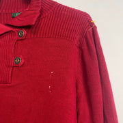 Red Lauren Ralph Lauren Knit Jumper Sweater Womens Large