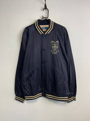 Vintage Navy Polo Ralph Lauren Varsity Jacket Men's XXL