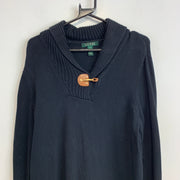 Black Ralph Lauren Knitwear Sweater Women's XL