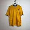 Vintage 90s Yellow Adidas T-Shirt Men's Large