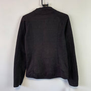 Black North Face Fleece Jacket Women's Small