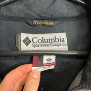 Grey Black Columbia Titanium Fleece Jacket 2XL