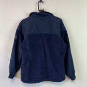 Navy Columbia Fleece Jacket Women's Small