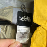 Yellow Grey North Face Jacket Raincoat Womens Medium