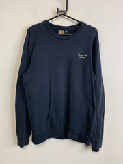 Navy Carhartt Sweatshirt Men's Large