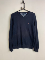 Navy Tommy Hilfiger Knitwear Sweater Men's SMall