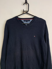 Navy Tommy Hilfiger Knitwear Sweater Men's SMall