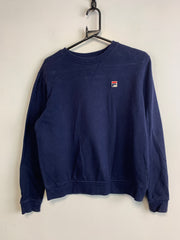 Navy Fila Sweatshirt Men's Small